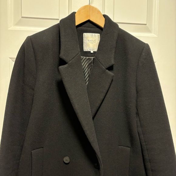 Zara Black Women's Coat - Picture 2 of 6